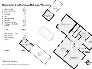 Prodej vícegeneračního domu, Hluboká nad Vltavou, Dvořákova, 200 m2