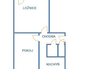 Pronájem bytu 2+1, Karviná, Horova, 56 m2