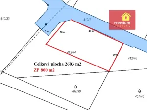 Prodej pozemku pro bydlení, Bžany, 2100 m2