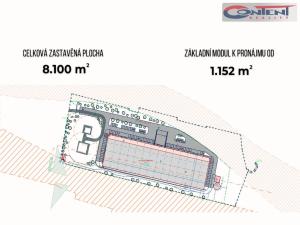 Pronájem výrobních prostor, Ostrava, Podzámčí, 3500 m2