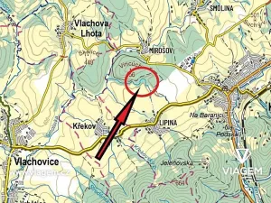 Prodej pole, Lipina, 866 m2