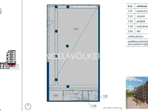 Pronájem obchodního prostoru, Praha - Chodov, Líbalova, 160 m2