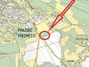 Prodej podílu zahrady, Bílina, 1015 m2