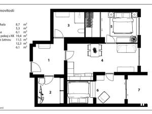 Prodej bytu 3+kk, Pec pod Sněžkou, 76 m2