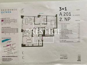 Prodej bytu 3+1, Praha - Karlín, Za Karlínským přístavem, 104 m2