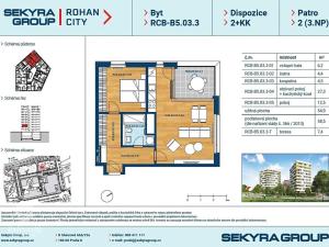 Pronájem bytu 2+kk, Praha - Karlín, Sokolova, 58 m2