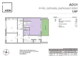 Prodej bytu 4+kk, Kouřim, Nová, 87 m2