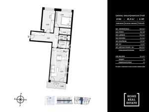 Pronájem bytu 3+kk, Praha - Žižkov, Šrámkové, 70 m2