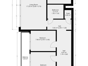 Pronájem bytu 3+kk, Praha - Krč, Bernolákova, 65 m2