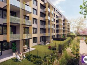 Prodej bytu 2+kk, Praha - Hlubočepy, náměstí Olgy Scheinpflugové, 41 m2