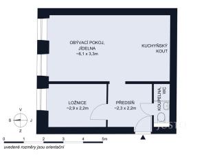 Prodej bytu 2+kk, České Budějovice - České Budějovice 3, Nová, 45 m2