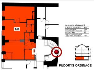 Prodej ordinace, Velké Meziříčí, 78 m2