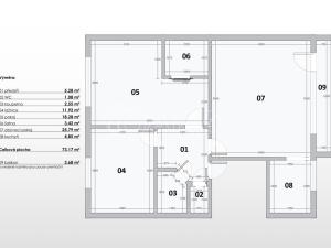 Prodej bytu 3+kk, Znojmo, Pod Soudním vrchem, 70 m2