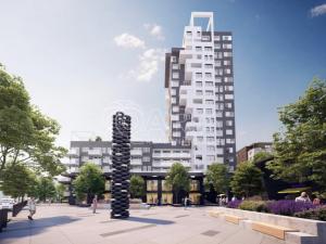 Pronájem bytu 2+kk, Praha - Hlubočepy, náměstí Olgy Scheinpflugové, 60 m2