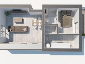 Prodej bytu 2+kk, České Budějovice, K. Lávičky, 52 m2