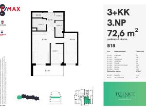 Prodej bytu 3+kk, Karlovy Vary, Šumavská, 72 m2