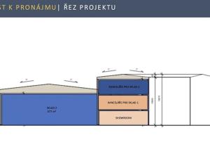 Pronájem skladu, Zlatníky-Hodkovice, Technologická, 1184 m2