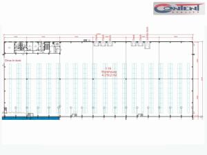 Pronájem skladu, Lovosice, Průmyslová, 4000 m2