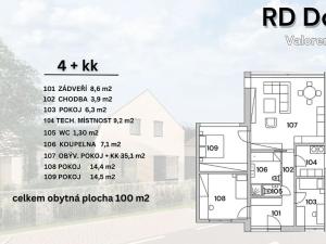 Prodej rodinného domu, Slaný, 100 m2