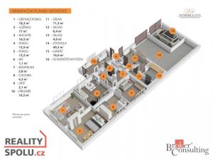 Prodej rodinného domu, Jenišovice - Mravín, 120 m2