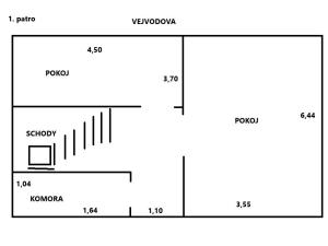 Prodej bytu 4+kk, Praha - Staré Město, Vejvodova, 89 m2