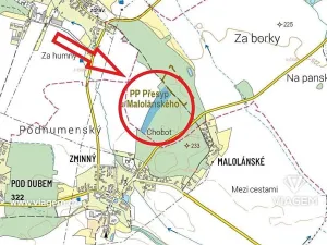 Prodej podílu zahrady, Lány u Dašic, 1768 m2