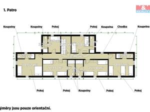 Prodej ubytování, Jesenice, U Velkého rybníka, 272 m2