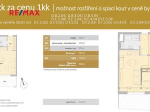 Prodej bytu 2+kk, České Budějovice, Vrbenská, 39 m2