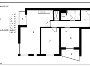 Prodej bytu 3+kk, Pardubice, U Sportovní školy, 91 m2