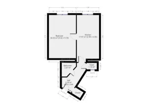 Pronájem bytu 2+kk, Praha - Vysočany, Na břehu, 50 m2