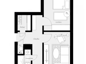 Prodej bytu 2+1, České Budějovice, Puklicova, 62 m2