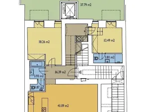 Pronájem bytu 3+kk, Praha - Žižkov, Řehořova, 100 m2