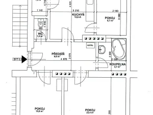 Pronájem bytu 3+1, Opava, Alšova, 79 m2