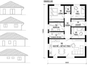 Prodej rodinného domu, Přelouč - Klenovka, 92 m2