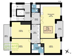 Prodej bytu 4+kk, Praha - Stodůlky, Plzeňská, 129 m2