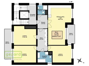 Prodej bytu 4+kk, Praha - Stodůlky, Plzeňská, 129 m2