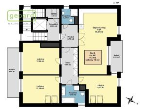 Prodej bytu 6+kk a větší, Praha - Stodůlky, Plzeňská, 160 m2