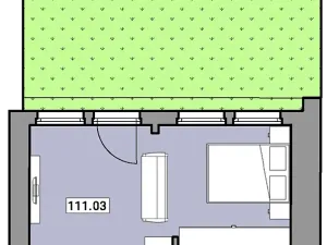 Prodej bytu 1+kk, Praha - Zbraslav, Elišky Přemyslovny, 26 m2