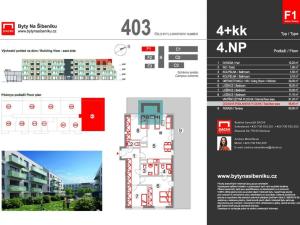 Prodej bytu 4+kk, Olomouc - Nová Ulice, Třída Jiřího Pelikána, 98 m2