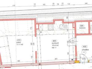 Pronájem bytu 1+1, Hradec Králové, Velké náměstí, 46 m2