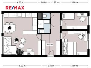 Prodej bytu 3+kk, Praha - Prosek, Jetřichovická, 63 m2