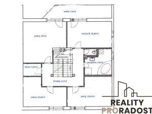 Pronájem bytu 3+1, Strážnice, 128 m2