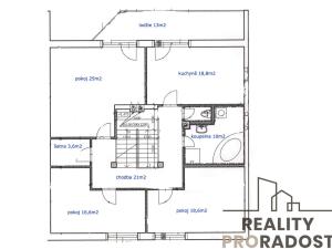 Pronájem bytu 3+1, Strážnice, 128 m2