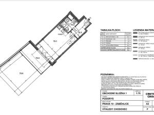 Pronájem bytu 1+kk, Praha - Chodov, Měchnovská, 36 m2