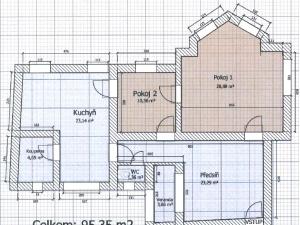 Pronájem bytu 2+1, Třebíč - Horka-Domky, Litoltova, 95 m2