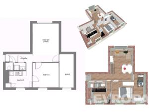 Prodej bytu 3+1, Semily - Podmoklice, Luční, 61 m2