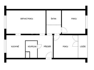 Prodej bytu 3+1, Plzeň - Bolevec, Žlutická, 78 m2