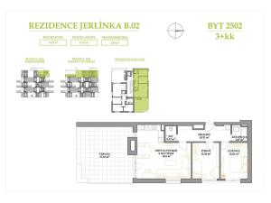 Prodej bytu 3+kk, Brno, Jerlínová, 70 m2