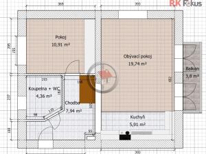 Pronájem bytu 4+kk, Třebíč - Nové Dvory, Křížová, 100 m2