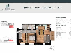 Prodej bytu 3+kk, Kolín, Třídvorská, 67 m2